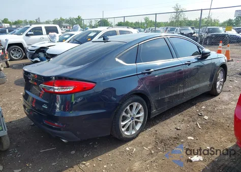 2020 Ford Fusion Se из США, поврежденный, VIN 3FA6P0HDXLR224898